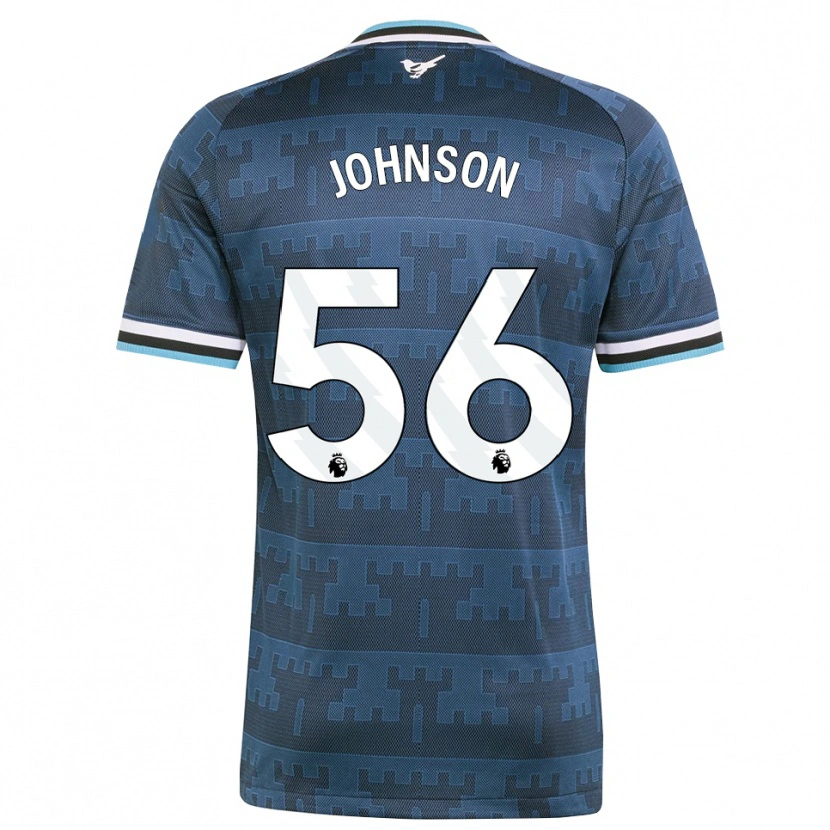 Danxen Enfant Maillot Henry Johnson #56 Jaune Noir Bleu Tenues Extérieur 2026/27 T-Shirt
