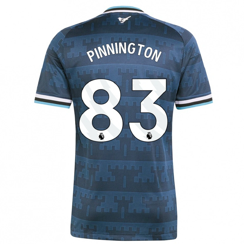 Danxen Enfant Maillot Sam Pinnington #83 Jaune Noir Bleu Tenues Extérieur 2026/27 T-Shirt