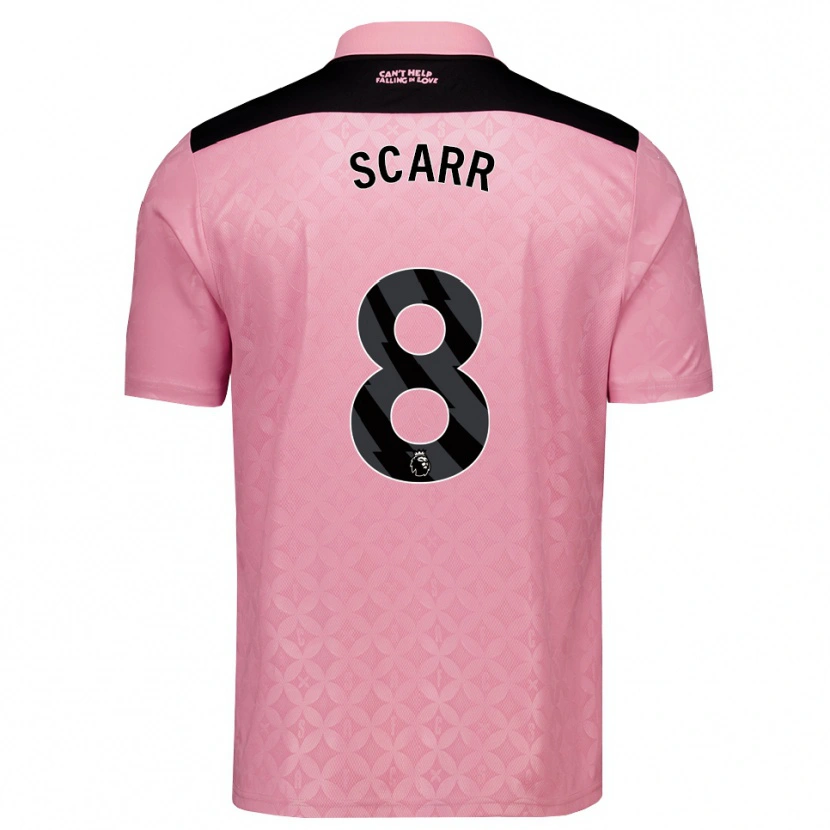 Danxen Enfant Maillot Emily Scarr #8 Lightpink Noir Tenues Extérieur 2026/27 T-Shirt