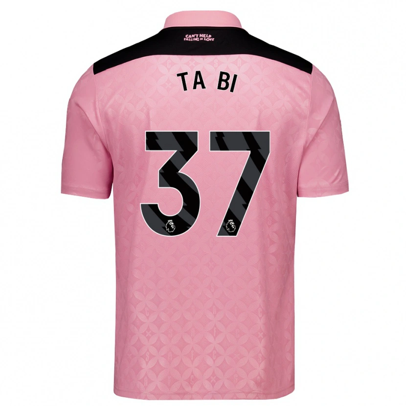 Danxen Enfant Maillot Jocelin Ta Bi #37 Lightpink Noir Tenues Extérieur 2026/27 T-Shirt