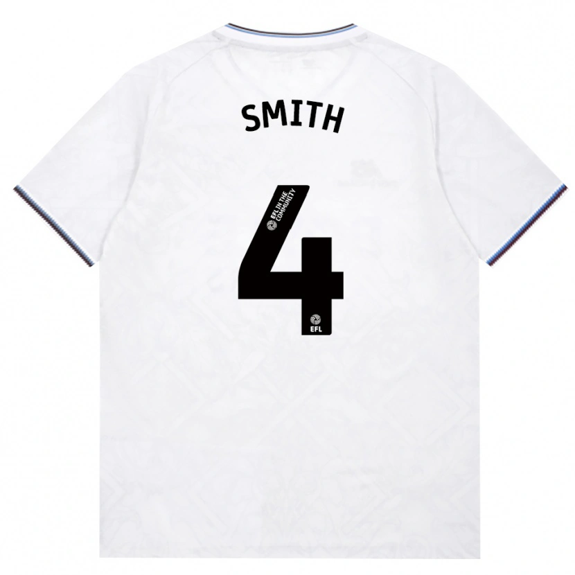 Danxen Enfant Maillot Reon Smith #4 Bourgogne Blanc Tenues Extérieur 2026/27 T-Shirt