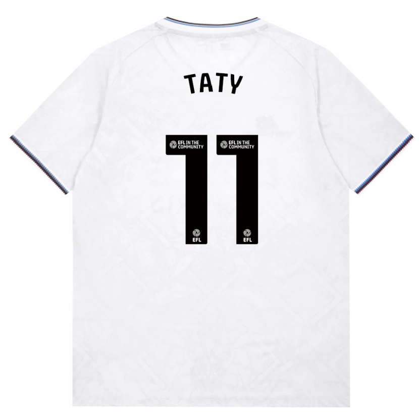 Danxen Enfant Maillot Taty Castellanos #11 Bourgogne Blanc Tenues Extérieur 2026/27 T-Shirt