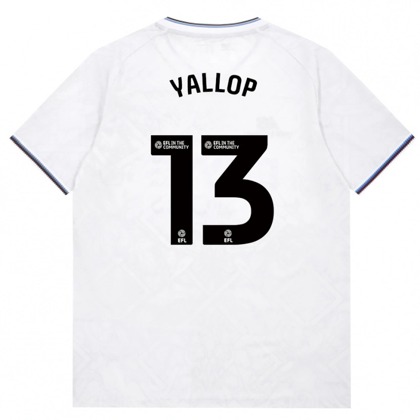 Danxen Enfant Maillot Tameka Yallop #13 Bourgogne Blanc Tenues Extérieur 2026/27 T-Shirt