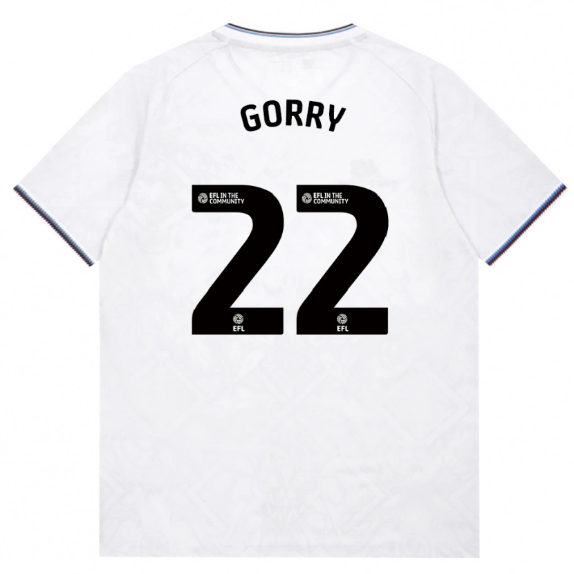 Danxen Enfant Maillot Katrina Gorry #22 Bourgogne Blanc Tenues Extérieur 2026/27 T-Shirt