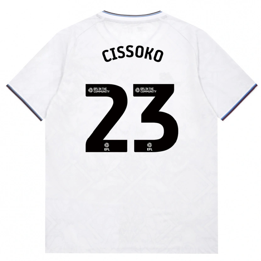 Danxen Enfant Maillot Hawa Cissoko #23 Bourgogne Blanc Tenues Extérieur 2026/27 T-Shirt