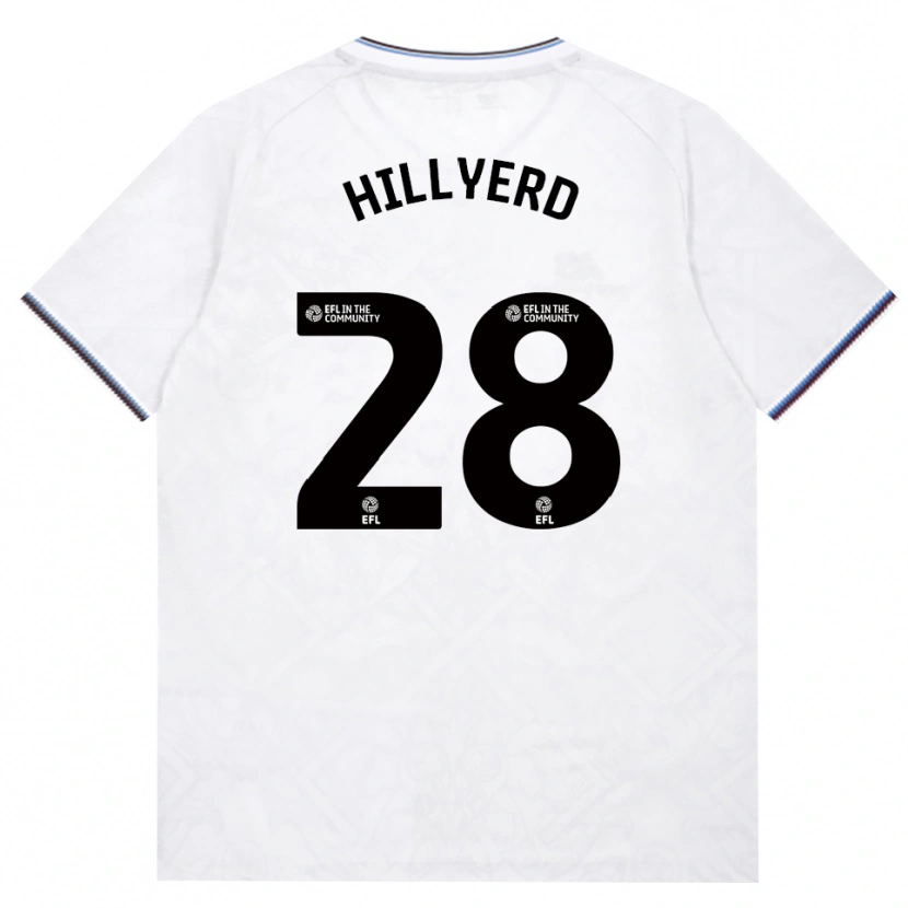 Danxen Enfant Maillot Sophie Hillyerd #28 Bourgogne Blanc Tenues Extérieur 2026/27 T-Shirt