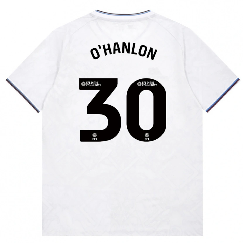 Danxen Enfant Maillot Katie O'hanlon #30 Bourgogne Blanc Tenues Extérieur 2026/27 T-Shirt