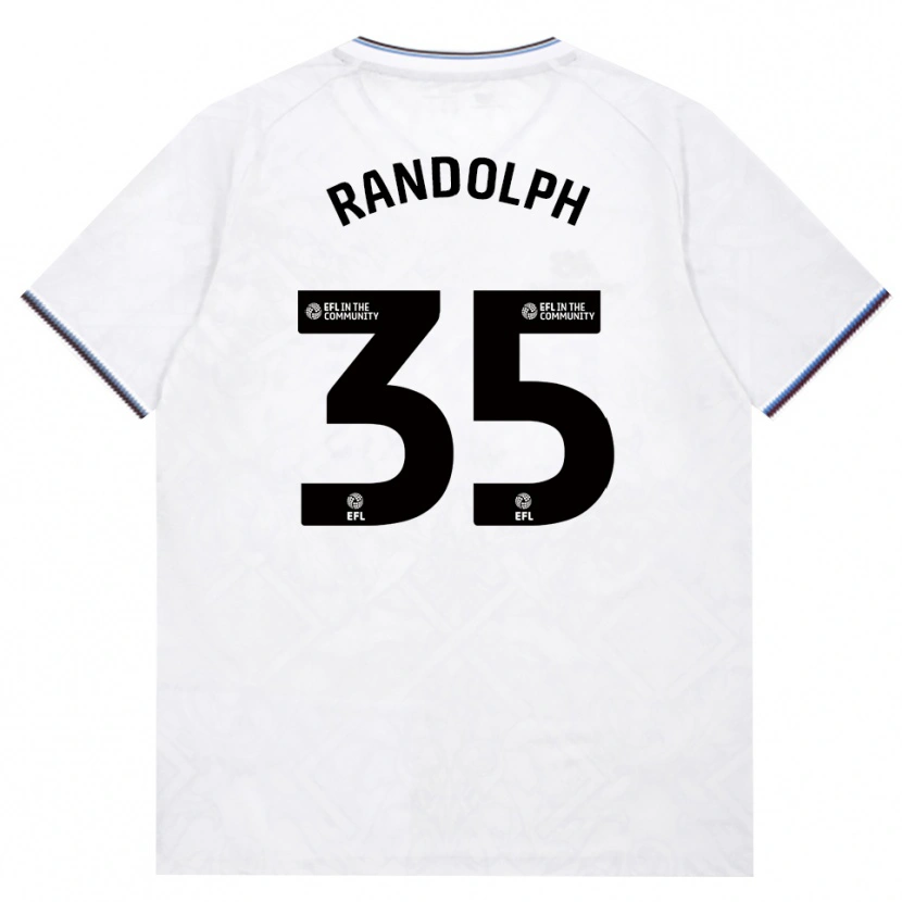 Danxen Enfant Maillot Darren Randolph #35 Bourgogne Blanc Tenues Extérieur 2026/27 T-Shirt