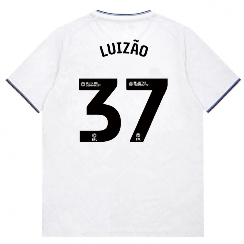 Danxen Enfant Maillot Luizão #37 Bourgogne Blanc Tenues Extérieur 2026/27 T-Shirt