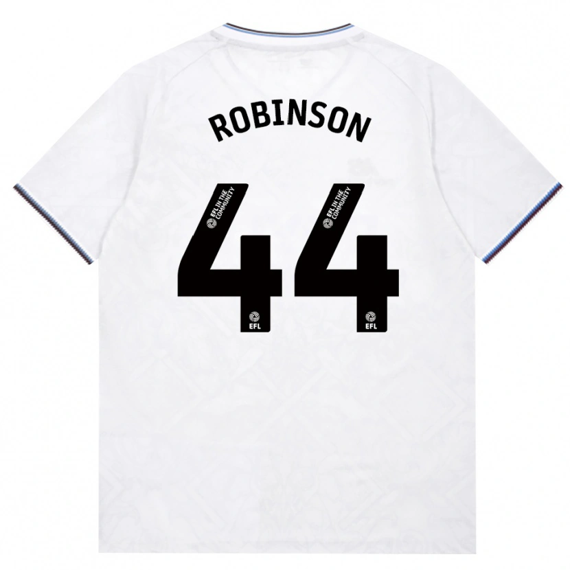 Danxen Enfant Maillot Junior Robinson #44 Bourgogne Blanc Tenues Extérieur 2026/27 T-Shirt