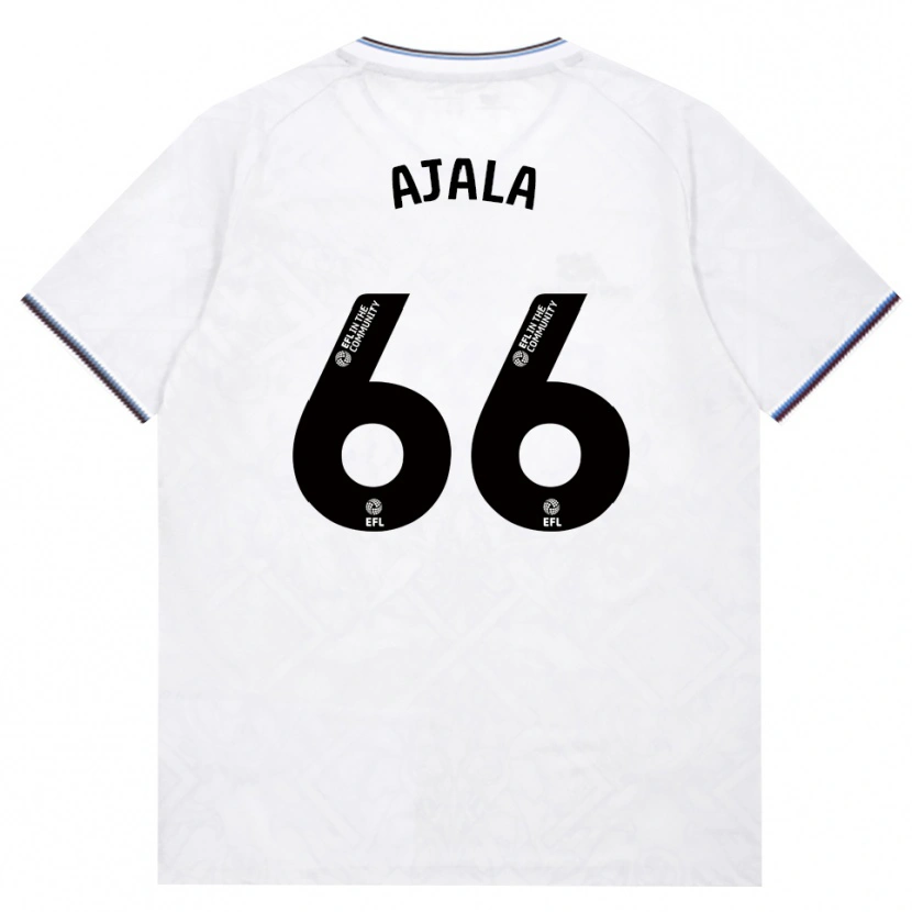 Danxen Enfant Maillot Joshua Ajala #66 Bourgogne Blanc Tenues Extérieur 2026/27 T-Shirt