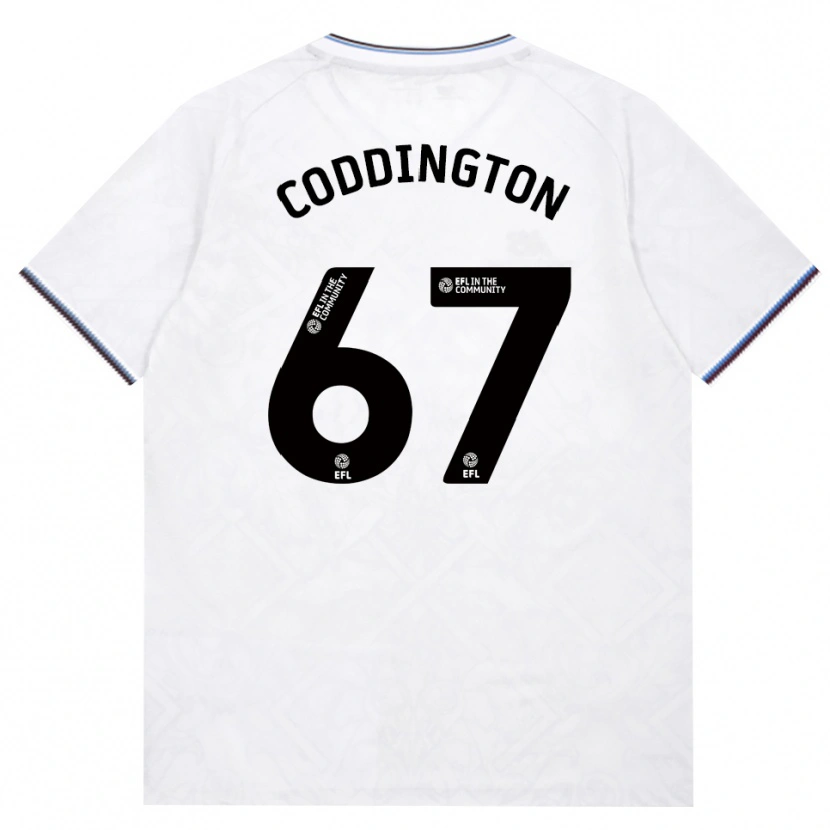Danxen Enfant Maillot Remy Coddington #67 Bourgogne Blanc Tenues Extérieur 2026/27 T-Shirt
