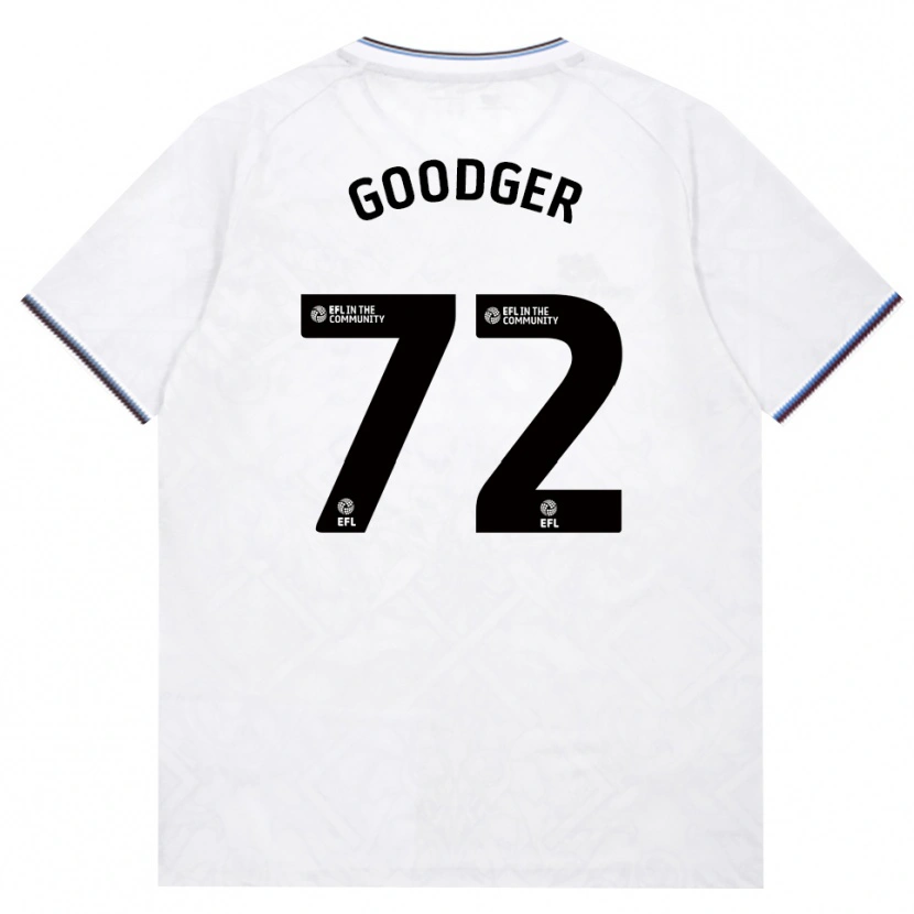 Danxen Enfant Maillot Tommy Goodger #72 Bourgogne Blanc Tenues Extérieur 2026/27 T-Shirt