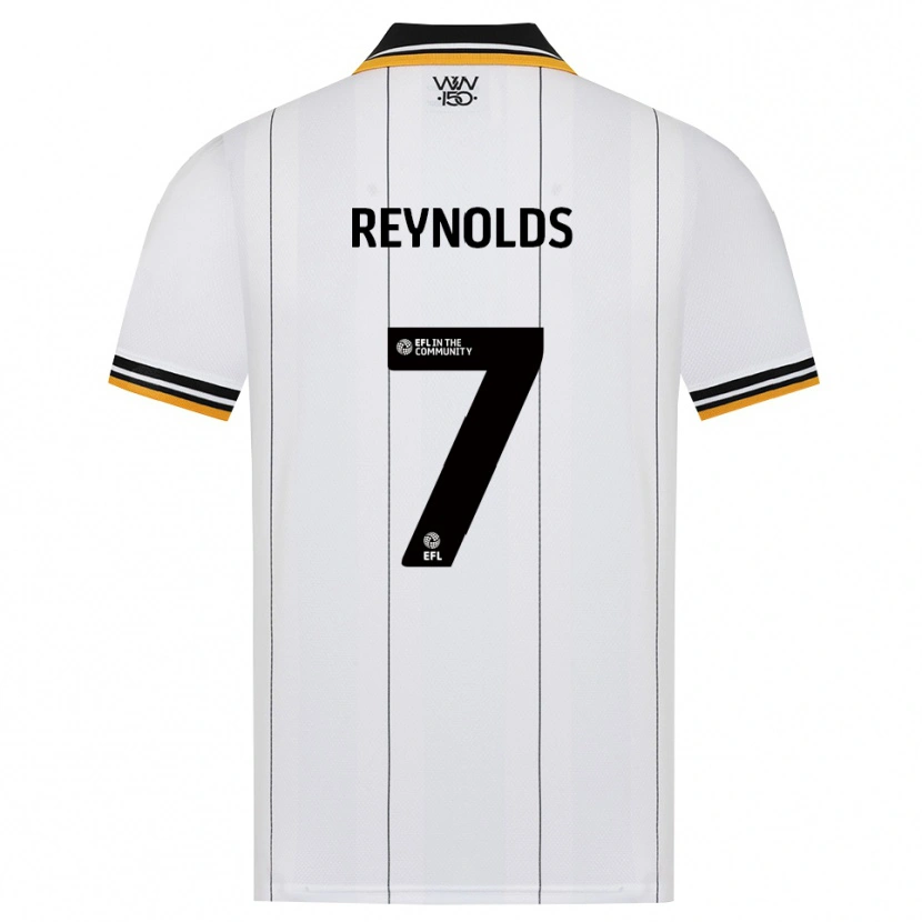 Danxen Enfant Maillot Fabian Reynolds #7 Orange Noir Blanc Tenues Extérieur 2026/27 T-Shirt