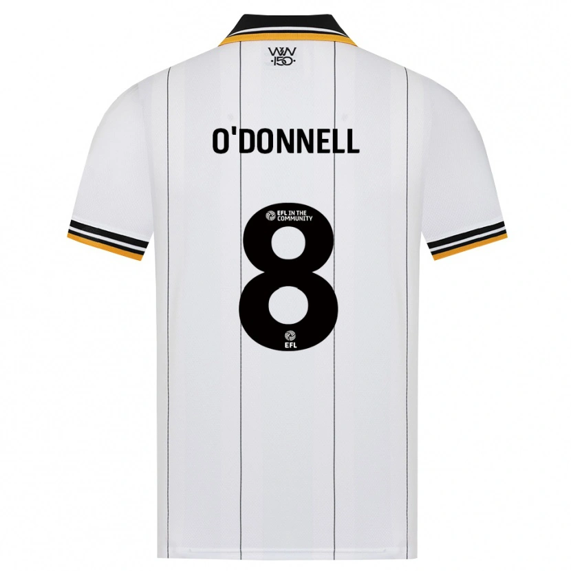 Danxen Enfant Maillot Luke O'donnell #8 Orange Noir Blanc Tenues Extérieur 2026/27 T-Shirt