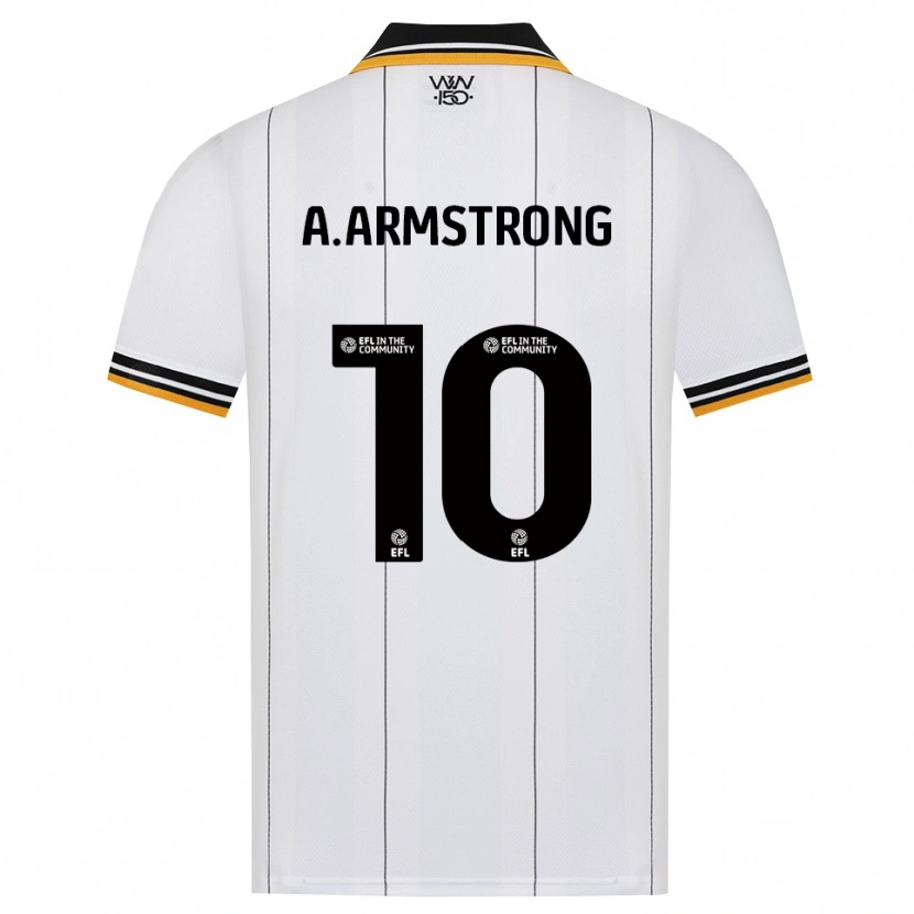 Danxen Enfant Maillot Adam Armstrong #10 Orange Noir Blanc Tenues Extérieur 2026/27 T-Shirt