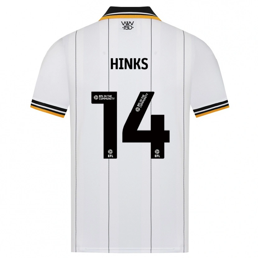 Danxen Enfant Maillot Max Hinks #14 Orange Noir Blanc Tenues Extérieur 2026/27 T-Shirt