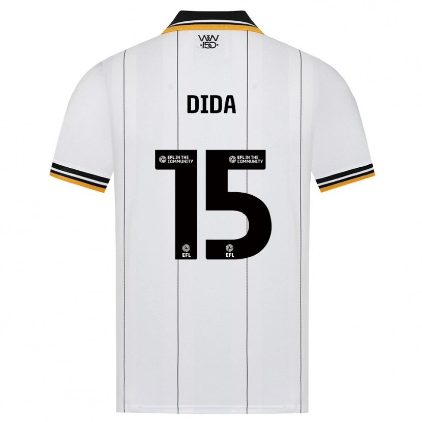 Danxen Enfant Maillot Kledi Dida #15 Orange Noir Blanc Tenues Extérieur 2026/27 T-Shirt
