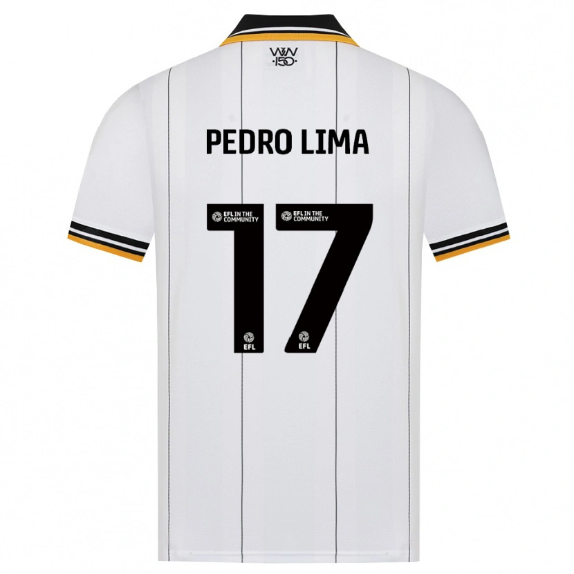 Danxen Enfant Maillot Pedro Lima #17 Orange Noir Blanc Tenues Extérieur 2026/27 T-Shirt