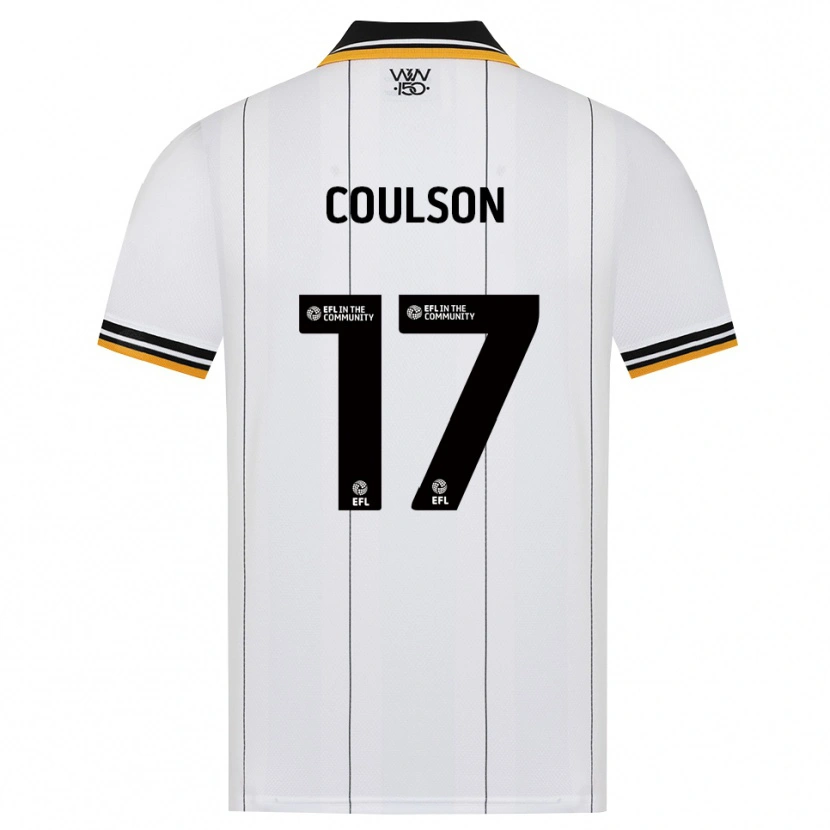 Danxen Enfant Maillot Tyler Coulson #17 Orange Noir Blanc Tenues Extérieur 2026/27 T-Shirt