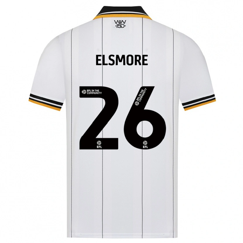 Danxen Enfant Maillot Ria Elsmore #26 Orange Noir Blanc Tenues Extérieur 2026/27 T-Shirt