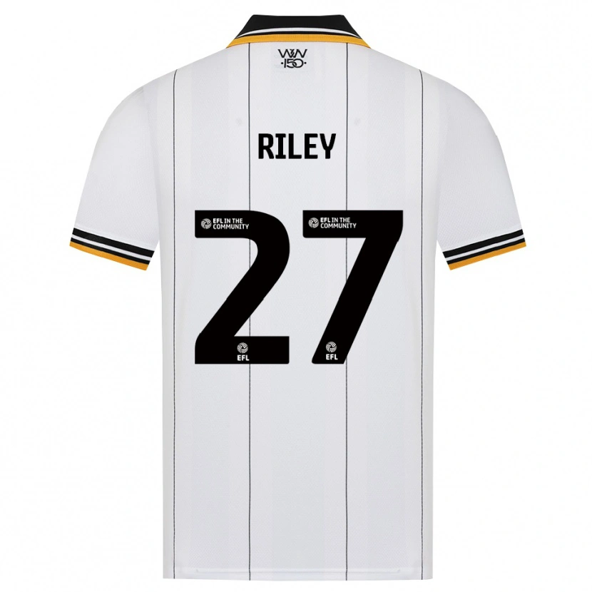 Danxen Enfant Maillot Lauren Riley #27 Orange Noir Blanc Tenues Extérieur 2026/27 T-Shirt