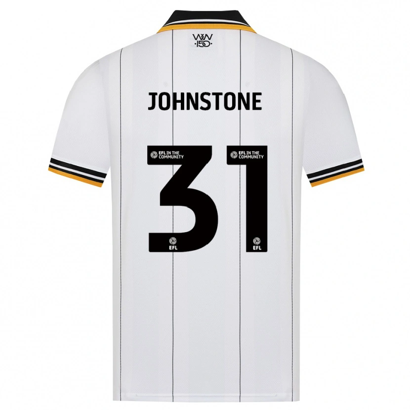 Danxen Enfant Maillot Sam Johnstone #31 Orange Noir Blanc Tenues Extérieur 2026/27 T-Shirt
