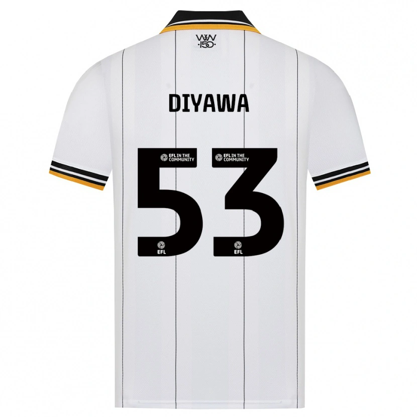 Danxen Enfant Maillot Aaron Keto Diyawa #53 Orange Noir Blanc Tenues Extérieur 2026/27 T-Shirt