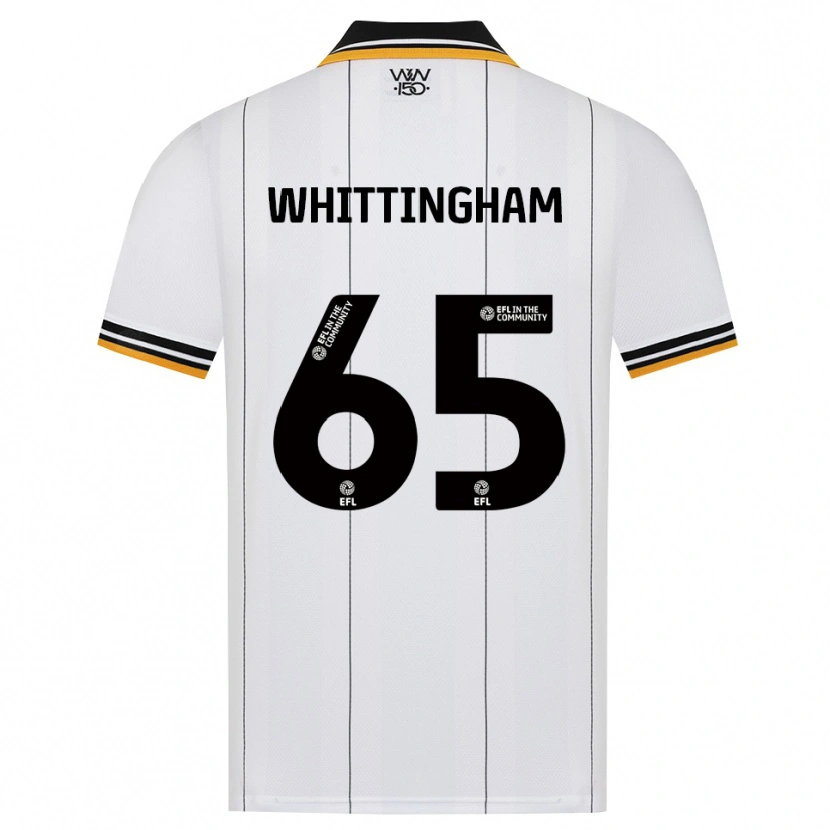 Danxen Enfant Maillot Matthew Whittingham #65 Orange Noir Blanc Tenues Extérieur 2026/27 T-Shirt