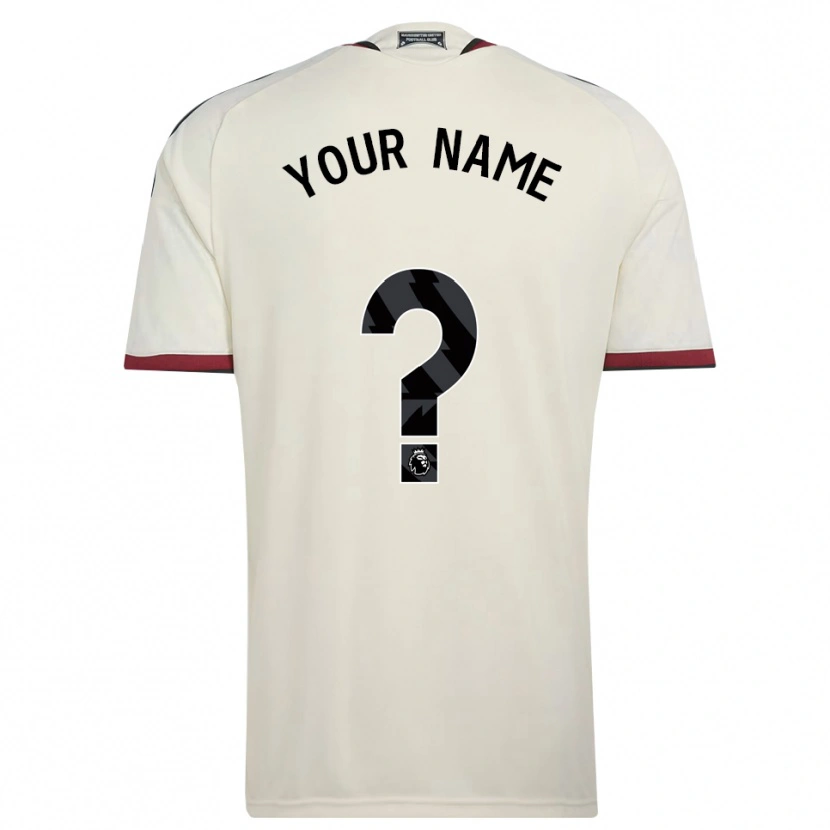Danxen Enfant Maillot Votre Nom #0 Beige Noir Rouge Troisieme 2026/27 T-Shirt
