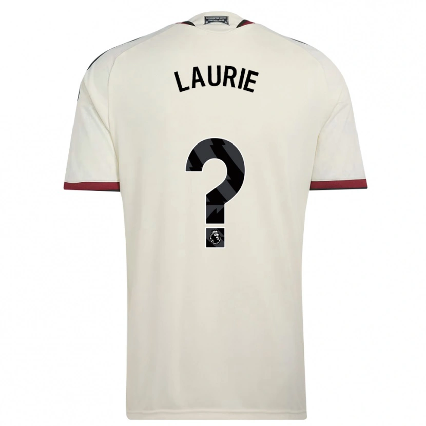 Danxen Enfant Maillot Connor Laurie #0 Beige Noir Rouge Troisieme 2026/27 T-Shirt