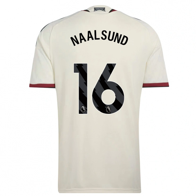 Danxen Enfant Maillot Lisa Naalsund #16 Beige Noir Rouge Troisieme 2026/27 T-Shirt
