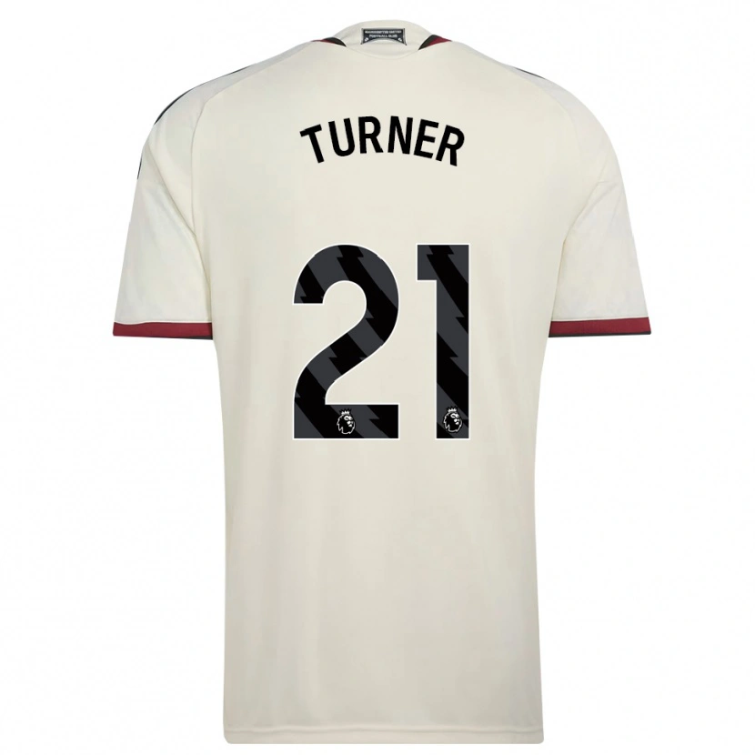 Danxen Enfant Maillot Millie Turner #21 Beige Noir Rouge Troisieme 2026/27 T-Shirt