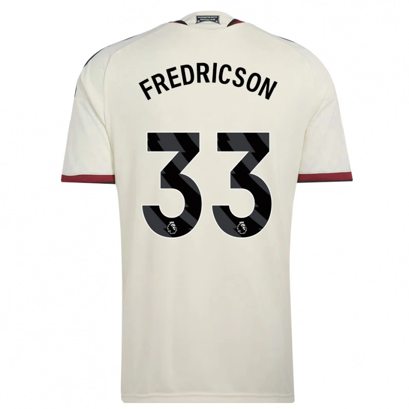 Danxen Enfant Maillot Tyler Fredricson #33 Beige Noir Rouge Troisieme 2026/27 T-Shirt