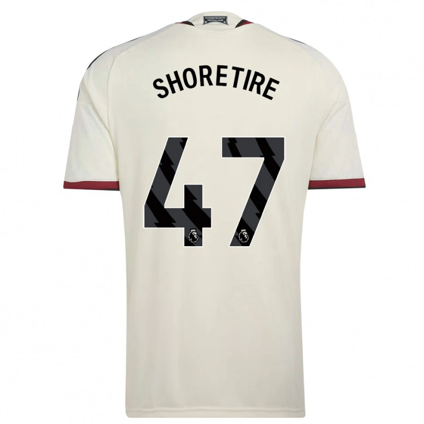 Danxen Enfant Maillot Shola Shoretire #47 Beige Noir Rouge Troisieme 2026/27 T-Shirt