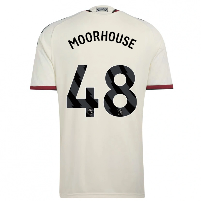 Danxen Enfant Maillot Jack Moorhouse #48 Beige Noir Rouge Troisieme 2026/27 T-Shirt