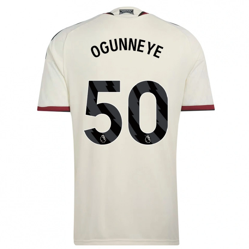 Danxen Enfant Maillot Habeeb Ogunneye #50 Beige Noir Rouge Troisieme 2026/27 T-Shirt