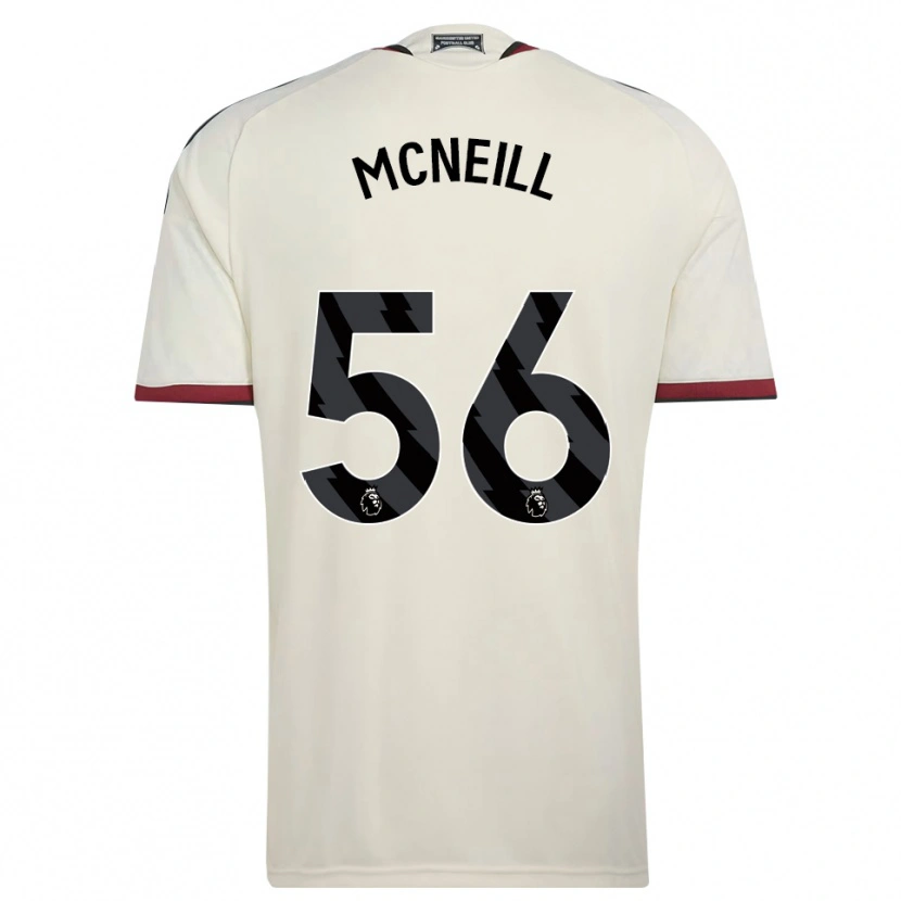 Danxen Enfant Maillot Charlie Mcneill #56 Beige Noir Rouge Troisieme 2026/27 T-Shirt