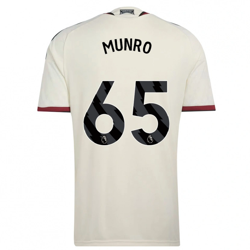 Danxen Enfant Maillot Reece Munro #65 Beige Noir Rouge Troisieme 2026/27 T-Shirt