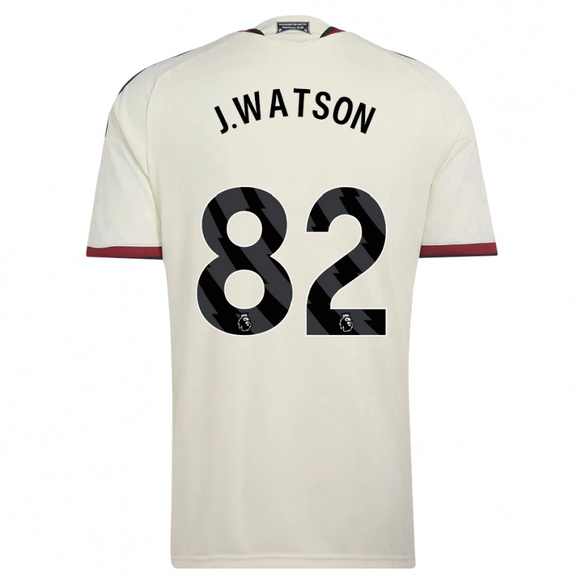 Danxen Enfant Maillot Jacob Watson #82 Beige Noir Rouge Troisieme 2026/27 T-Shirt