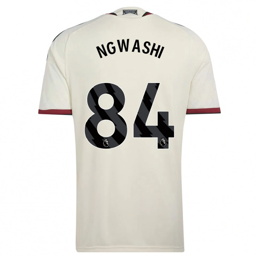 Danxen Enfant Maillot Jayden Ngwashi #84 Beige Noir Rouge Troisieme 2026/27 T-Shirt