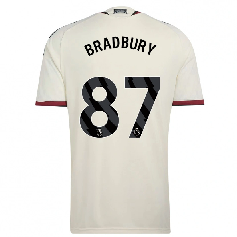 Danxen Enfant Maillot Louie Bradbury #87 Beige Noir Rouge Troisieme 2026/27 T-Shirt