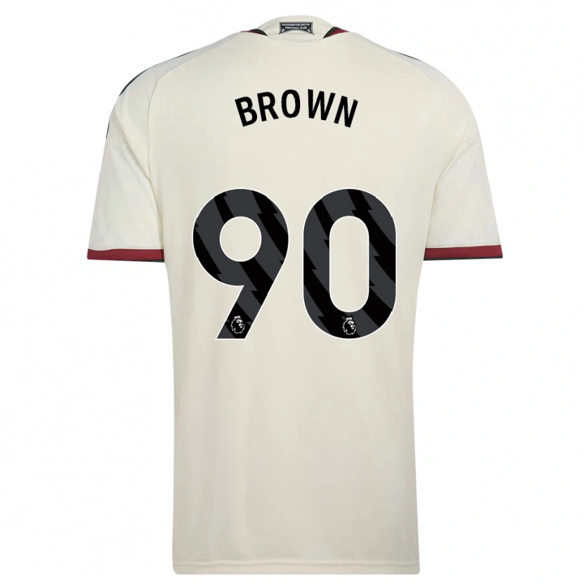 Danxen Enfant Maillot Nathaniel-Junior Brown #90 Beige Noir Rouge Troisieme 2026/27 T-Shirt
