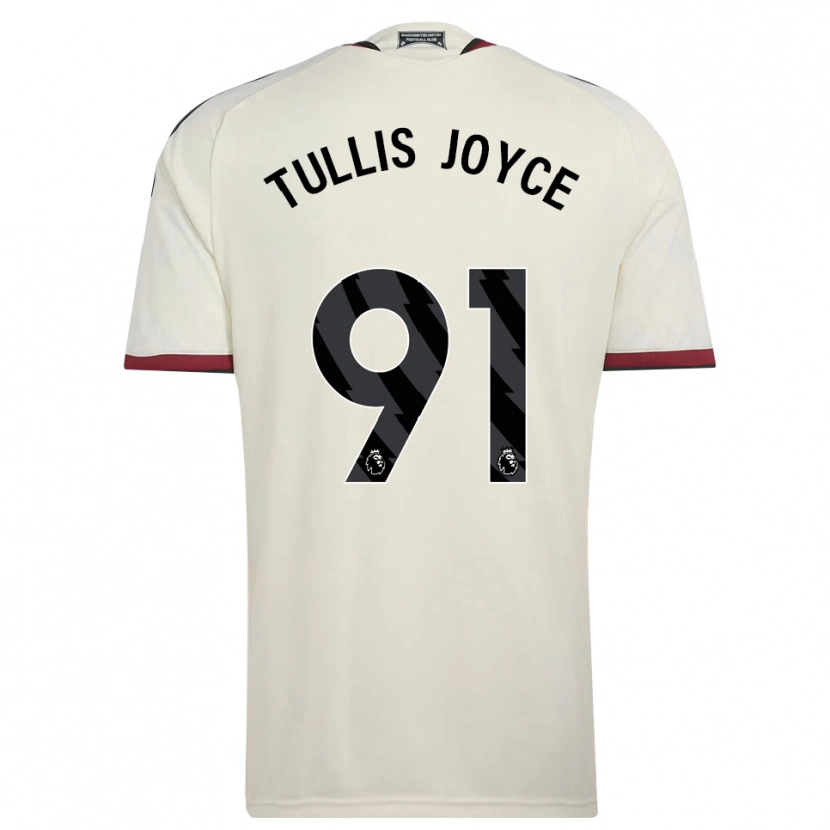 Danxen Enfant Maillot Phallon Tullis-Joyce #91 Beige Noir Rouge Troisieme 2026/27 T-Shirt