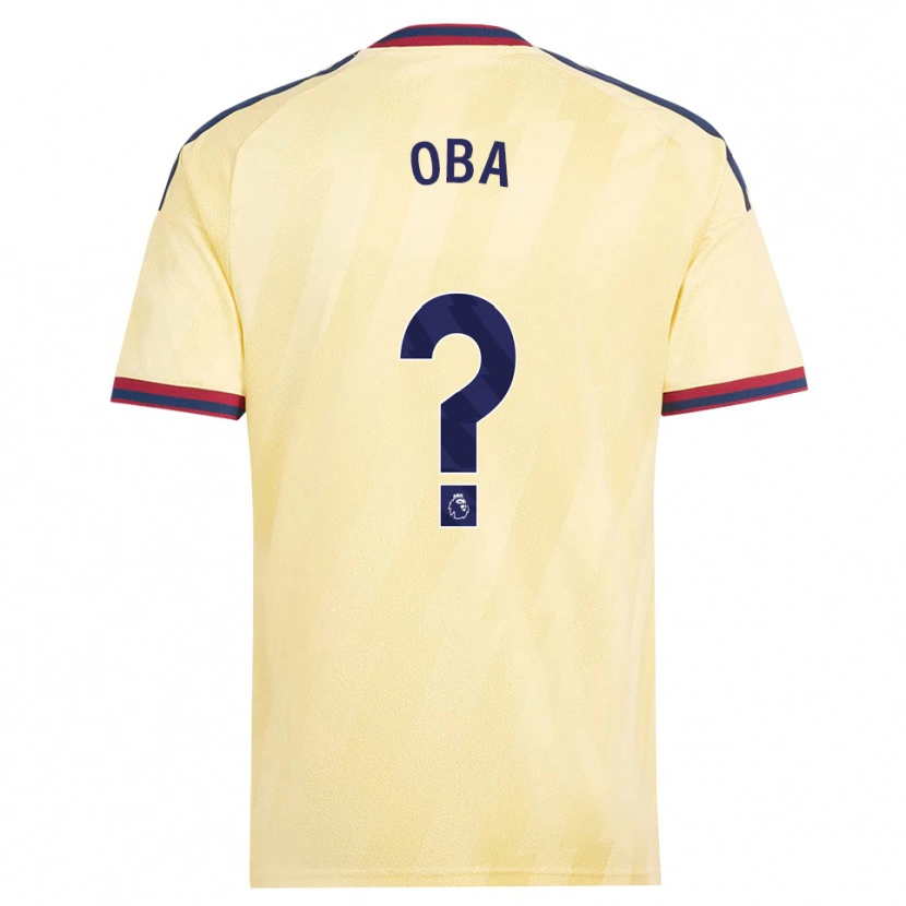 Danxen Enfant Maillot Jayden Oba #0 Jaune Clair Midnightblue Troisieme 2026/27 T-Shirt