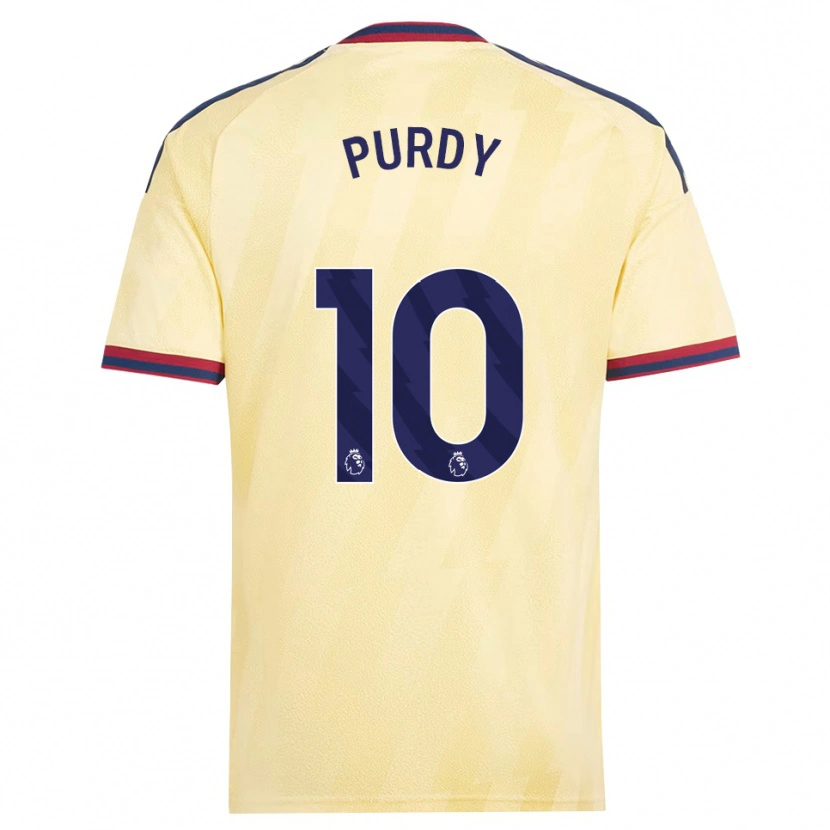Danxen Enfant Maillot Charlie Purdy #10 Jaune Clair Midnightblue Troisieme 2026/27 T-Shirt