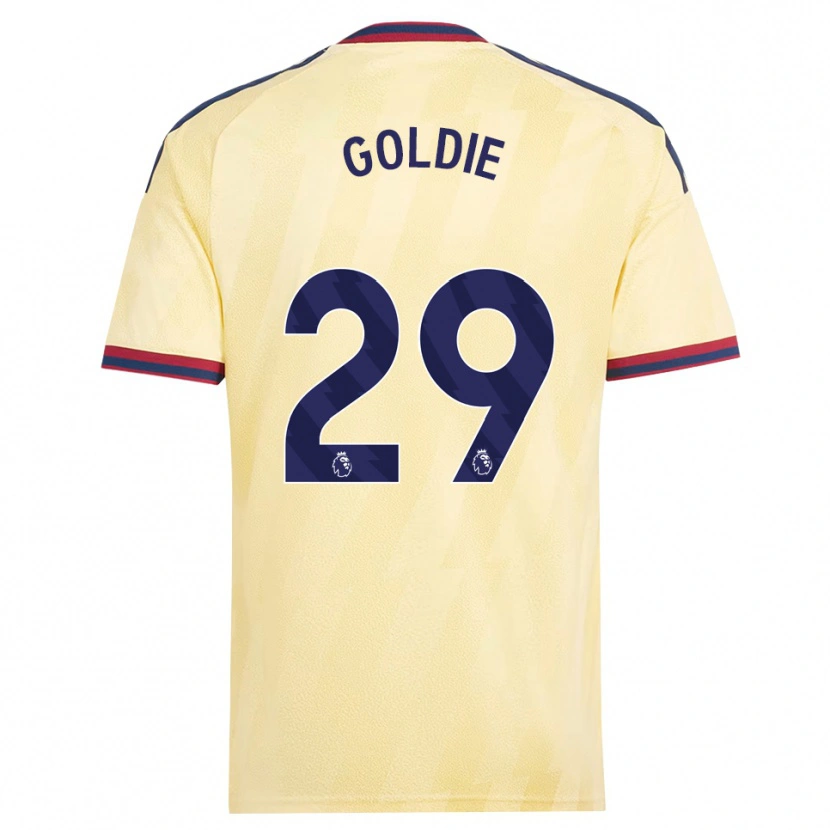 Danxen Enfant Maillot Teyah Goldie #29 Jaune Clair Midnightblue Troisieme 2026/27 T-Shirt