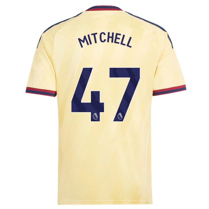 Danxen Enfant Maillot Remy Mitchell #47 Jaune Clair Midnightblue Troisieme 2026/27 T-Shirt