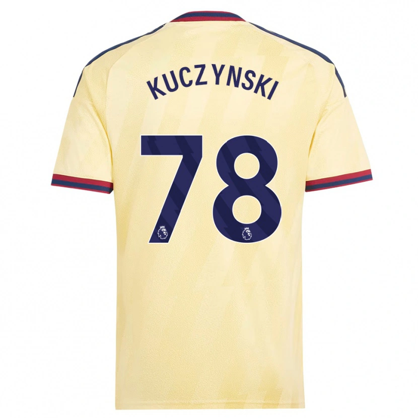 Danxen Enfant Maillot Max Kuczynski #78 Jaune Clair Midnightblue Troisieme 2026/27 T-Shirt