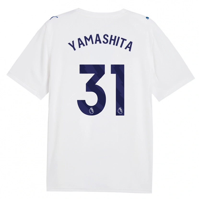 Danxen Enfant Maillot Ayaka Yamashita #31 Marine Blanc Troisieme 2026/27 T-Shirt